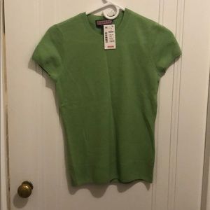 NWT Vineyard Vines Short Sleeve Cashmere Sweater
